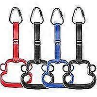 Pcs Kids Climbing Rings, Multifunctional Swing With Plastic Rings, Indoor Fitness Sports Gymnastics, Outdoor Obstacle Course Equipment For Ninja