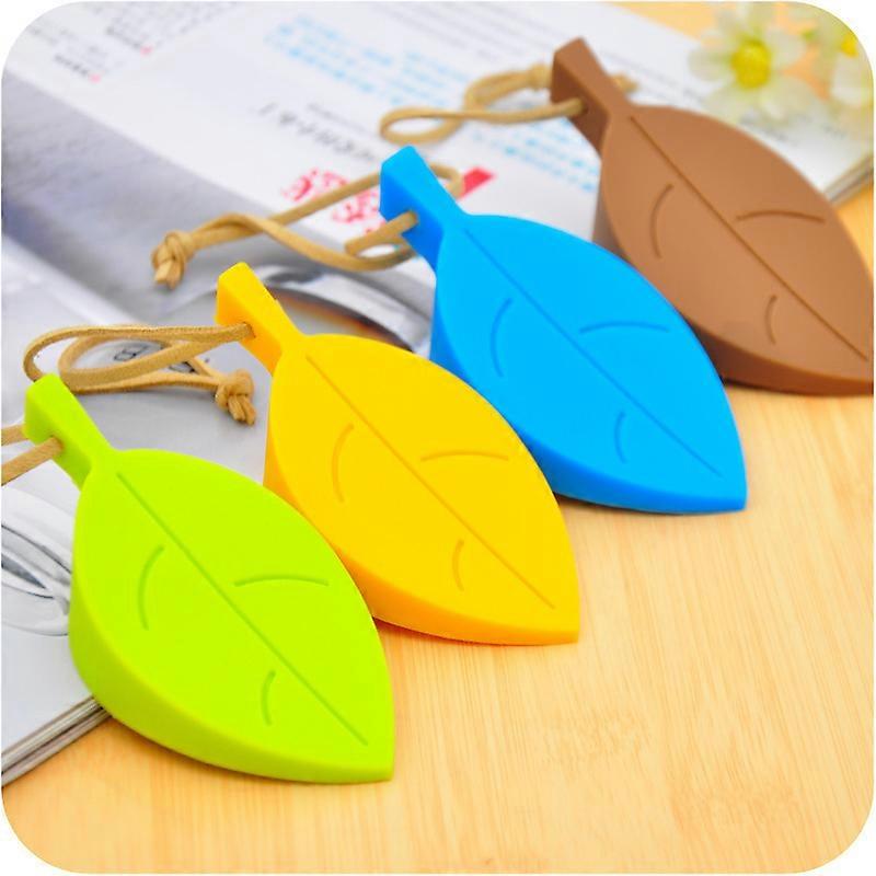 Leaf silicone safety door stop 9*5CM 4pcs