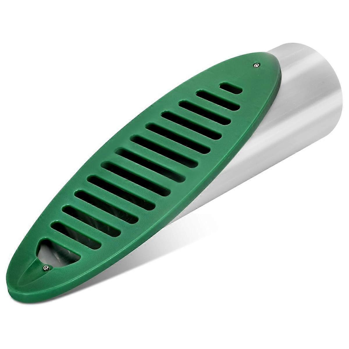 4Inch Angled Drainage Grate Yard Drain, Yard Drain Emitter Drainage Pipe for Sump Pump Discharge &