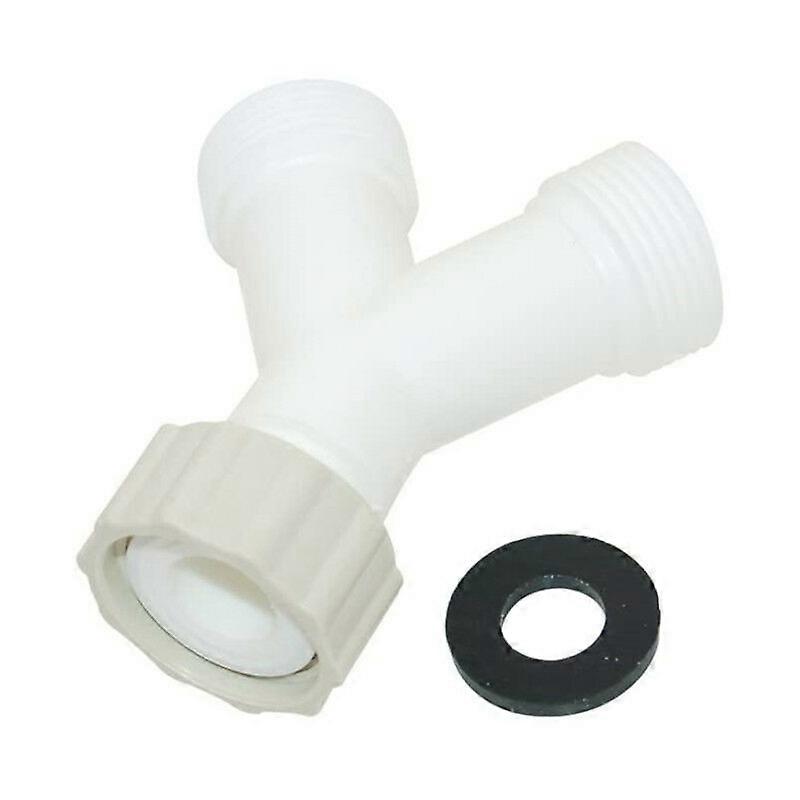 2-way 3/4 derivative swivel nut - Plastic connection for 2 3/4 plumbing fixtures (eg washing machine or dishwasher)