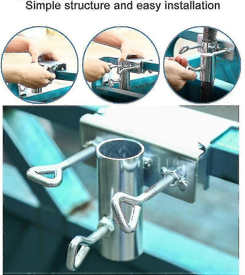 Umbrella Stand, Balcony Umbrella Holder, Balcony Railing, Umbrella