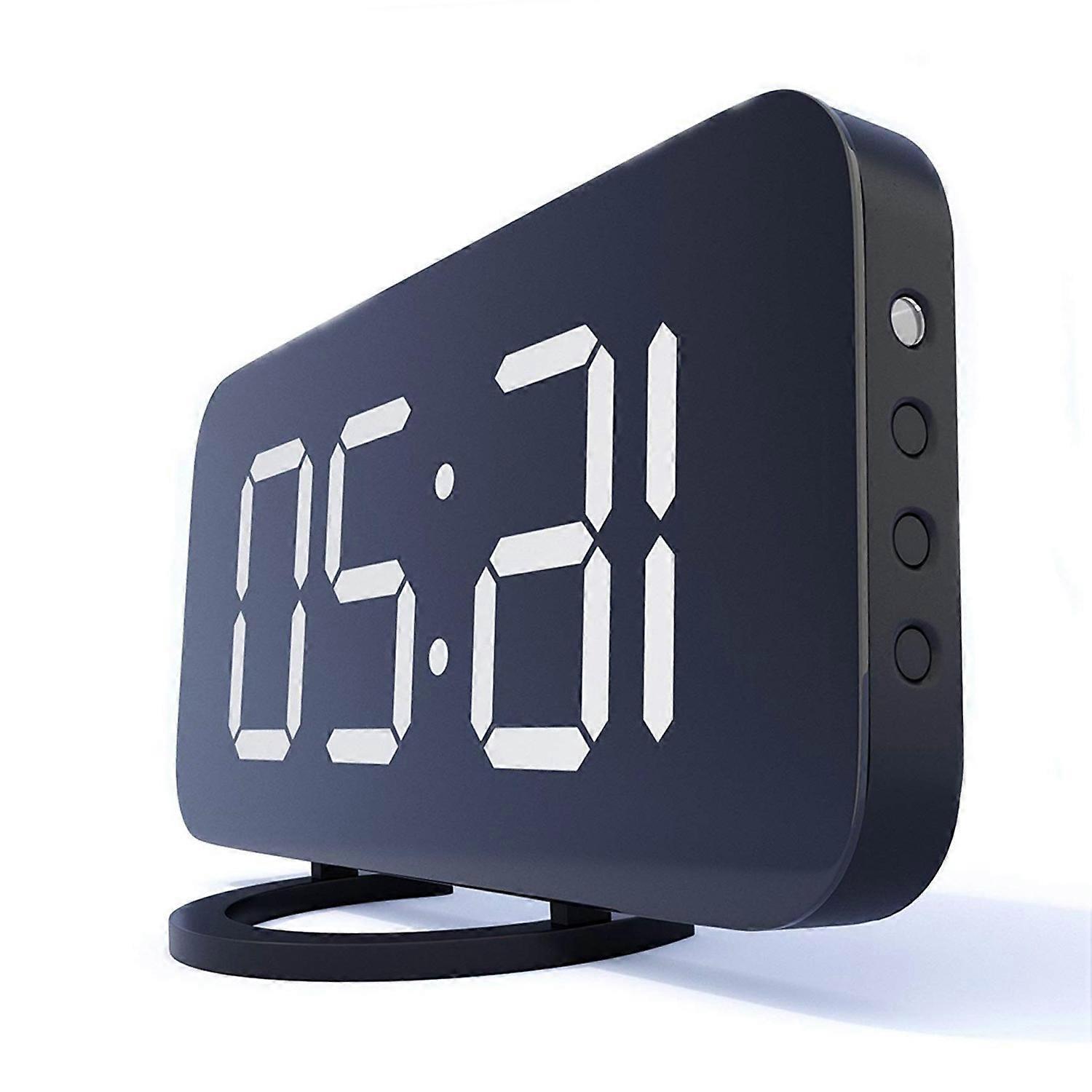Home LED Clock  No Frills Simple Operation  Large Night Light
