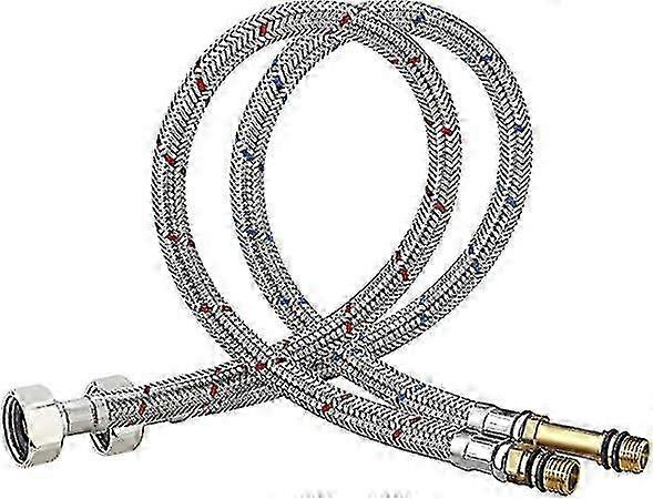 Zk-g3 / 8 - M10-60cm خرطوم توصيل خرطوم تركيب خرطوم مدرع ممتد خرطوم توصيل للحنفيات