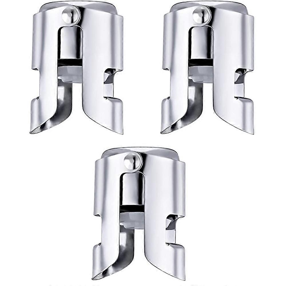 Champagnepropp, Rostfritt stål Mousserande Vinbesparing