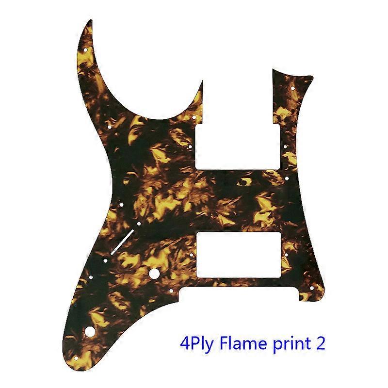 xinyue Custom E-Gitarre Ersatzteile - Für Linkshänder MIJ Ibanez RG 3550MZ Gitarre Pickguard Pickup Scratch Plate HH Humbucker