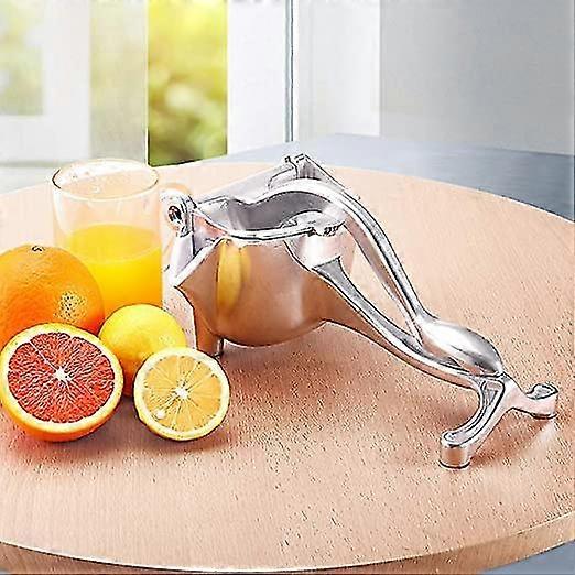 手動フルーツジューサー、ポータブル手動ジューサーアルミニウム合金キンカン、グレープフルーツ、オレンジ、トマトジュース用簡単ジュース抽出器プレスツール