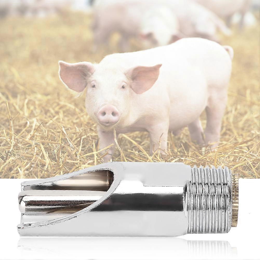 Automatic Flat Pig Drinker for Pigs - Removable Livestock Drinking Tool (5Pcs)
