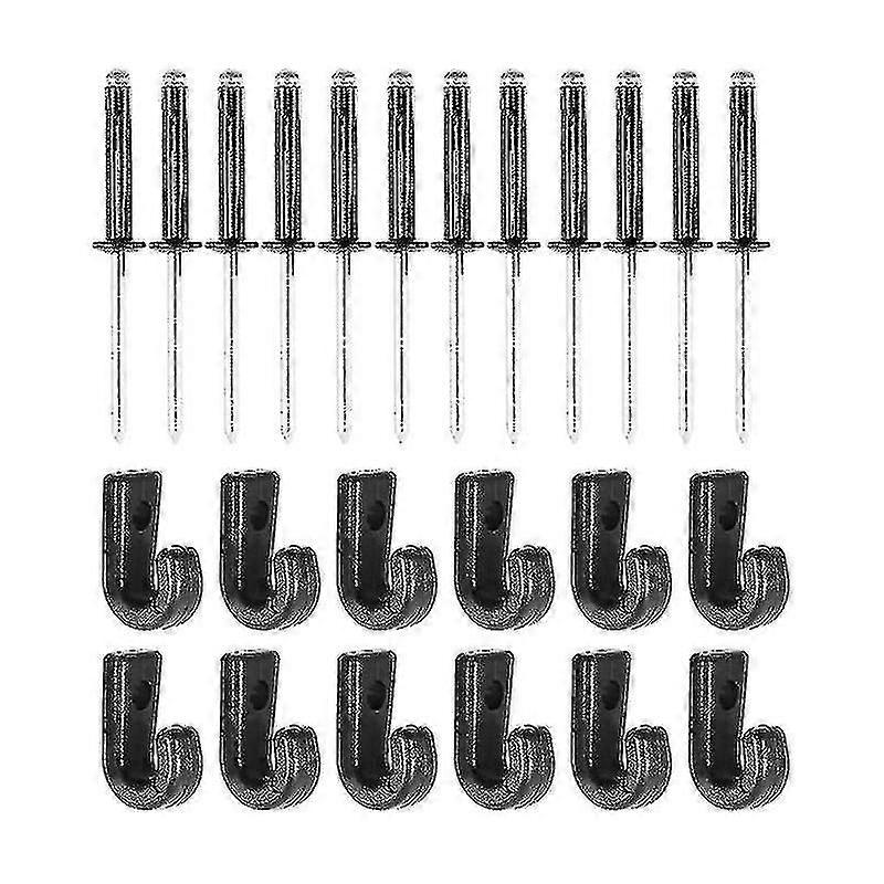 1 Set Kayak Bundling Hook Rivets With Three Grip Rivets Bundling Kits For Kayaks