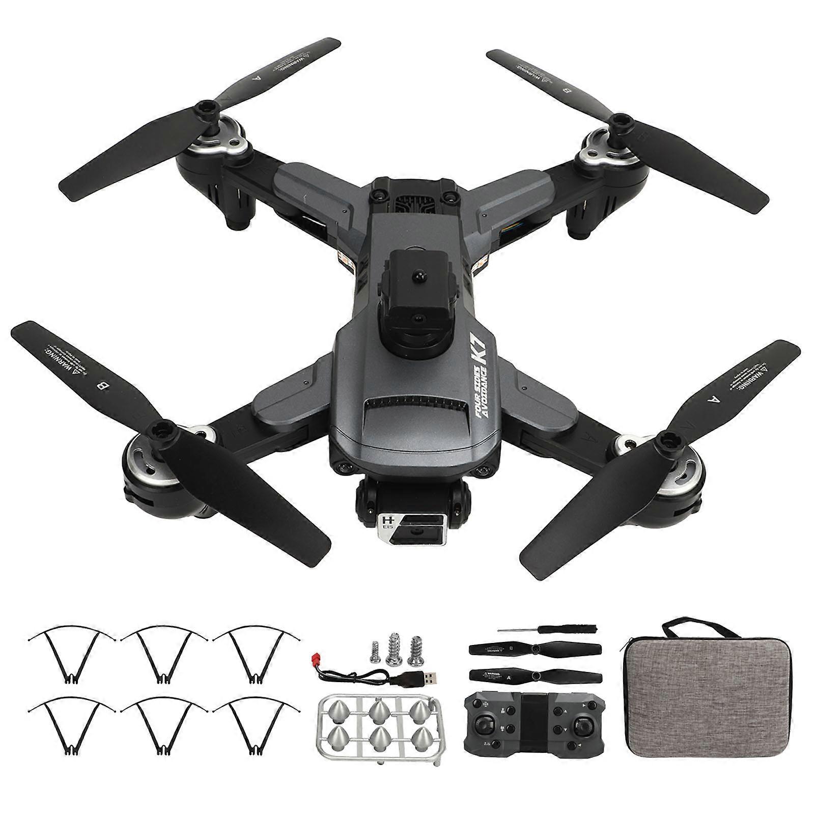 Foldable Drone RC Quadcopter With 4K Dual Camera WiFi Transmission Optical Flow Positioning Hover for Above 14 Years Old
