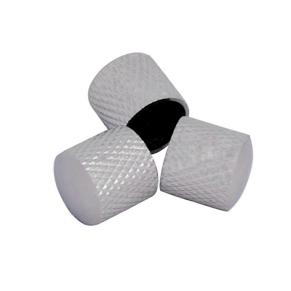 4Pcs Chrome Dome Tone Volume Control Knobs for Electric Guitar Bass Repair