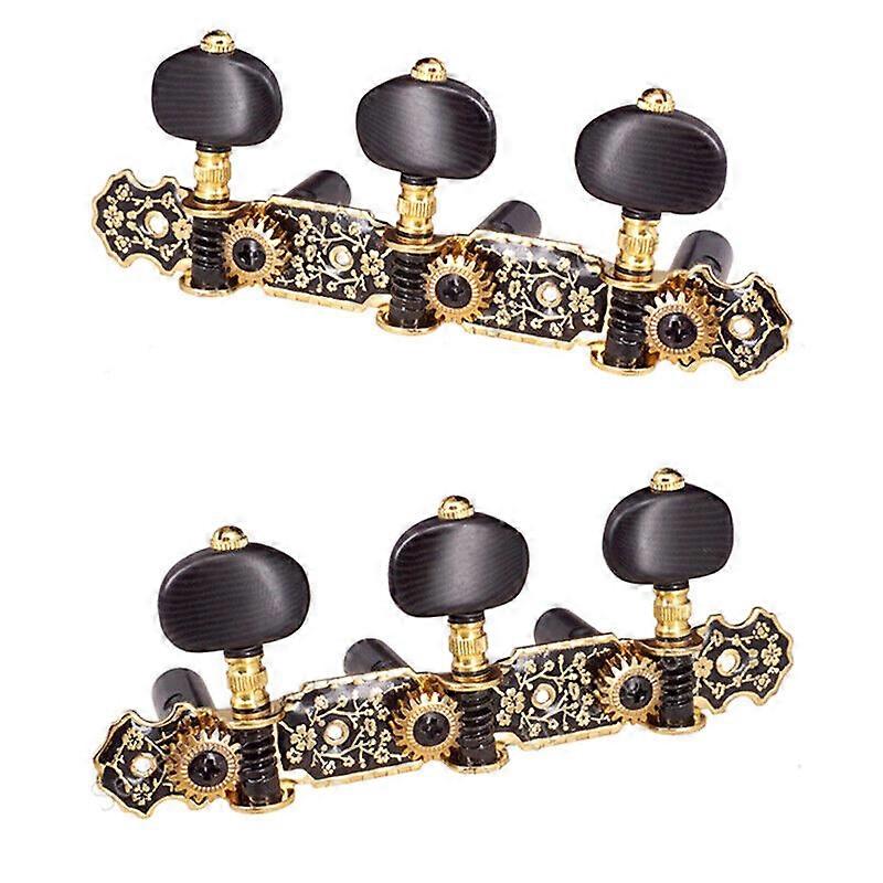Classical Guitar String Tuning Pegs Keys 3R 3L Machine Heads Tuners Set