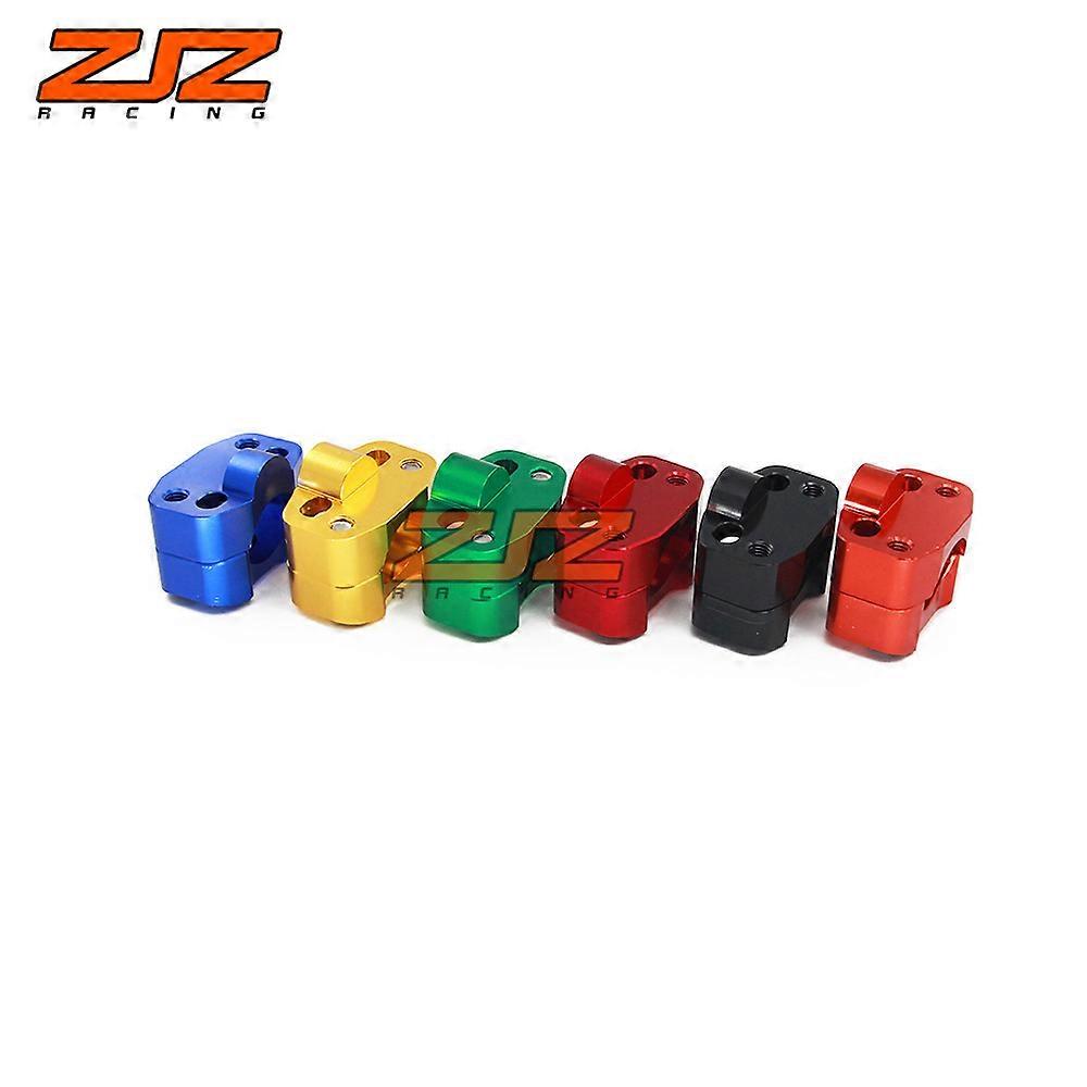 Compatible Off-Road Motorcycle Modified Variable Diameter Handlebar Raised Transcoding Aluminum Alloy Pressure Block Installation Code Handlebar Holde