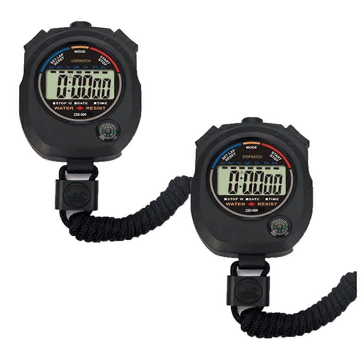Multifunctional Electronic Digital Sports Stopwatch Timer, Game Training Stopwatch for Sports Coaches and Referees