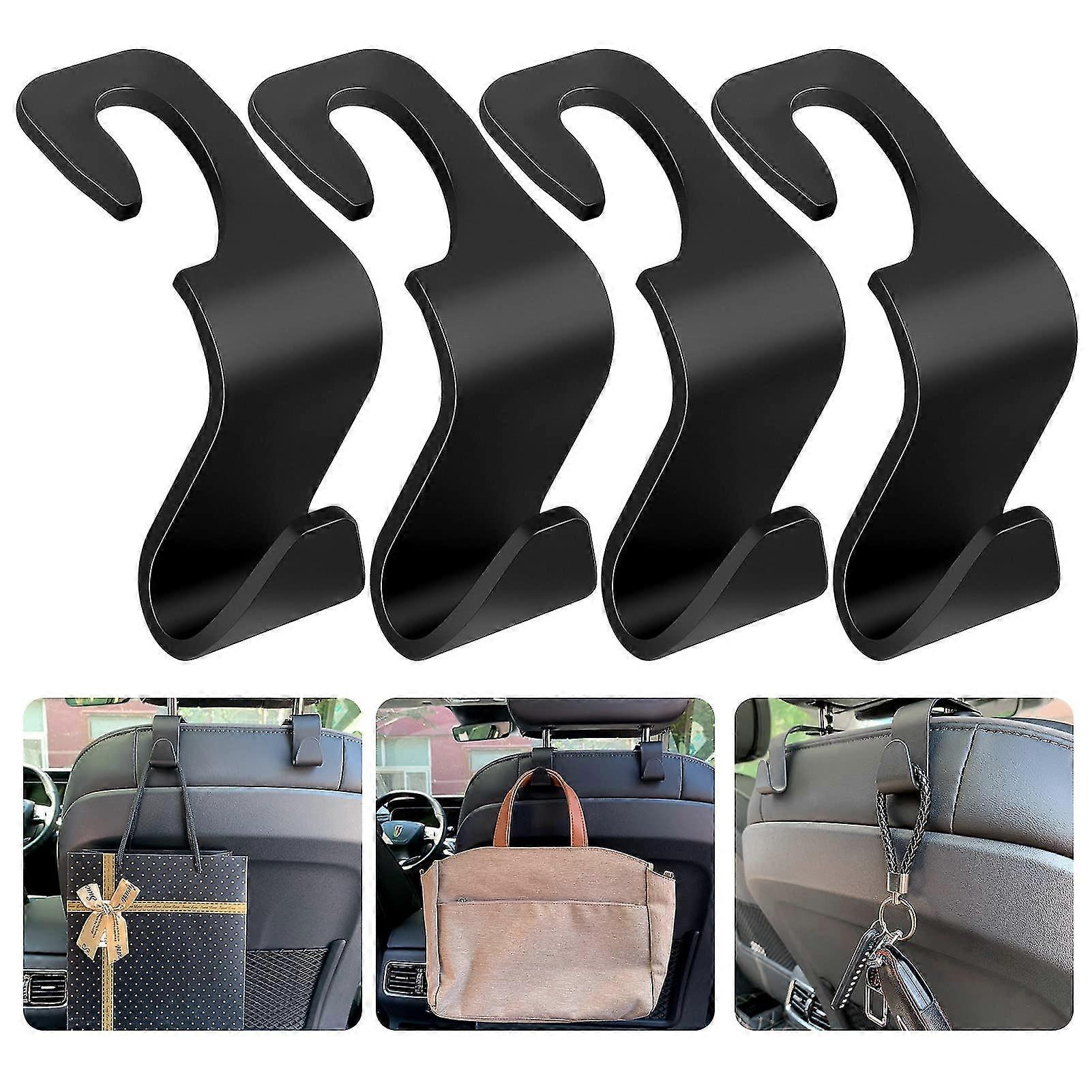 Car Storage Hooks, Car Plastic Hooks, Back Seat Headrest Hooks, Storage Hooks for Car Seat, Back Seat Hooks