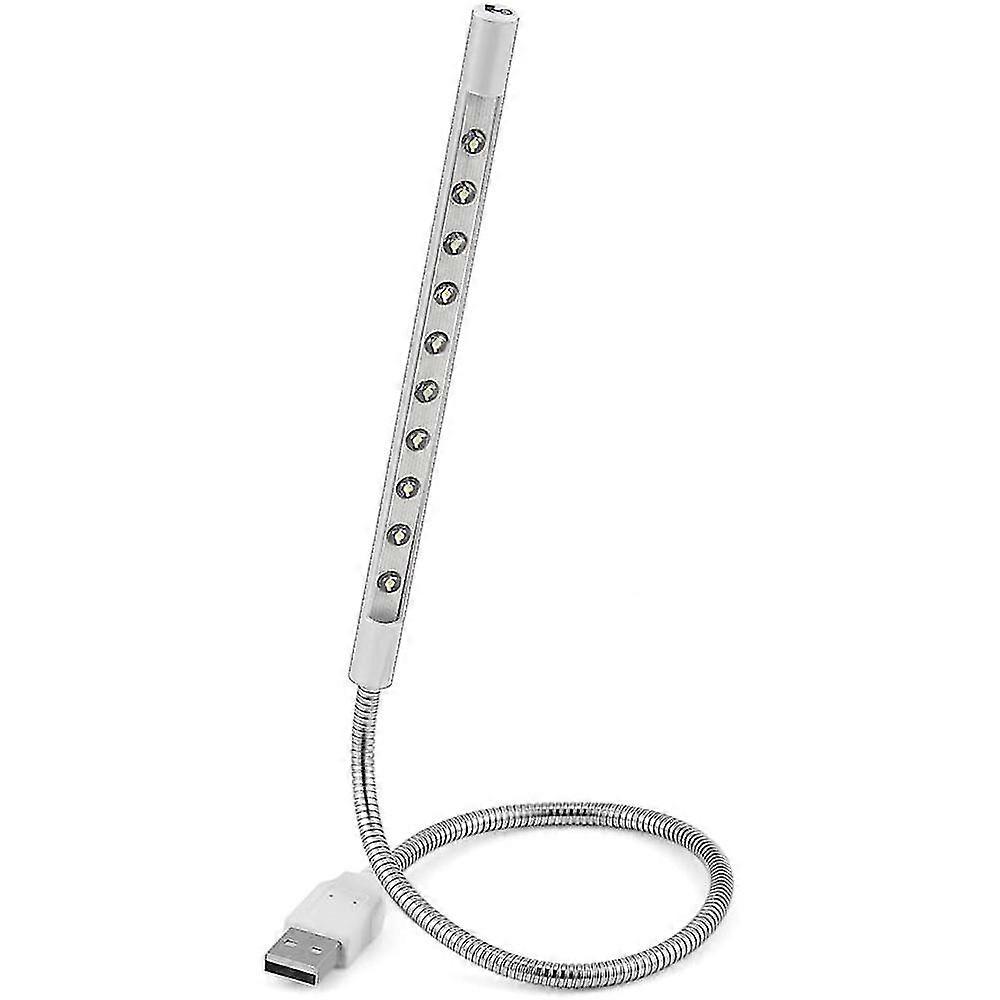 Laptop Light  Usb Led Long Gooseneck Touch Dimmer Lamp For Notebook