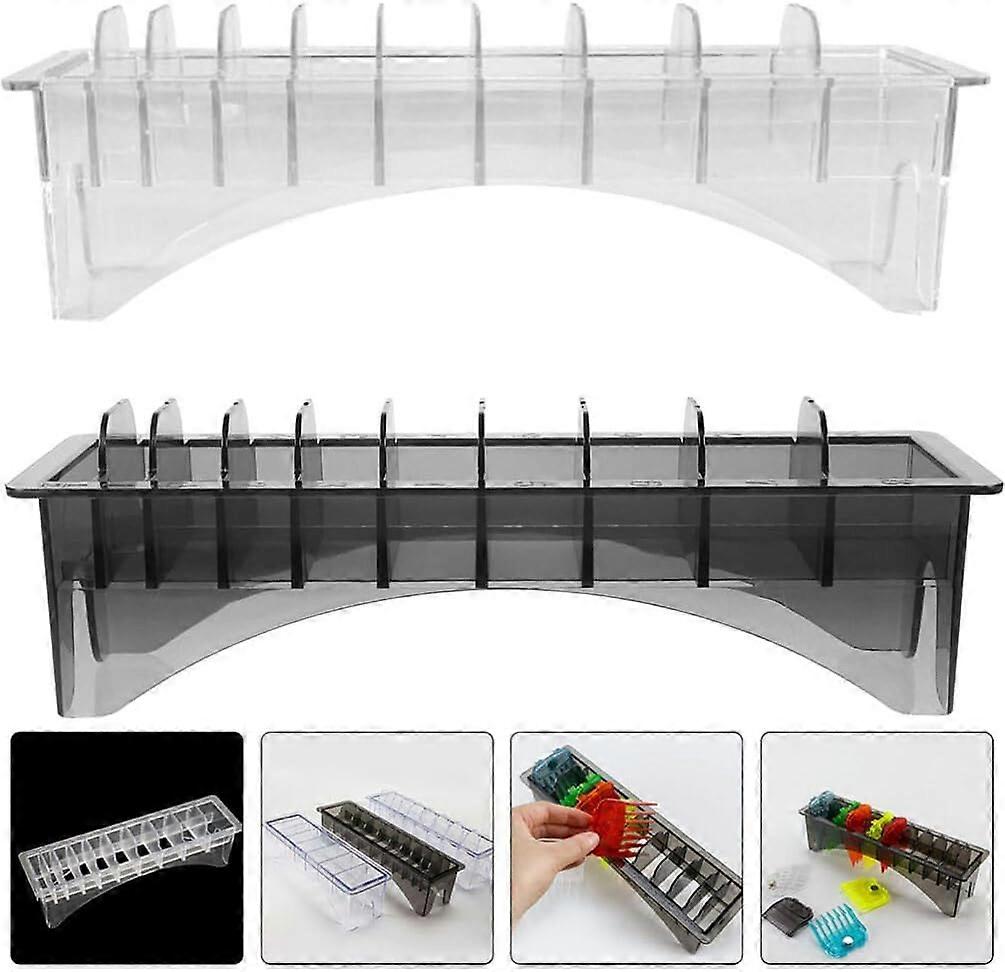 10 Grid Base Box For Universal Hair Clipper Limit Comb Guide Attachment Size Barber Replacement Hair Styling Tool