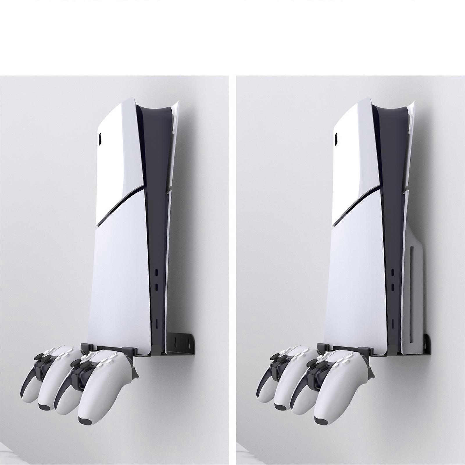 Wandhalterung Für PS5 Pro - Platzsparende Konsole Halterung In Schwarz