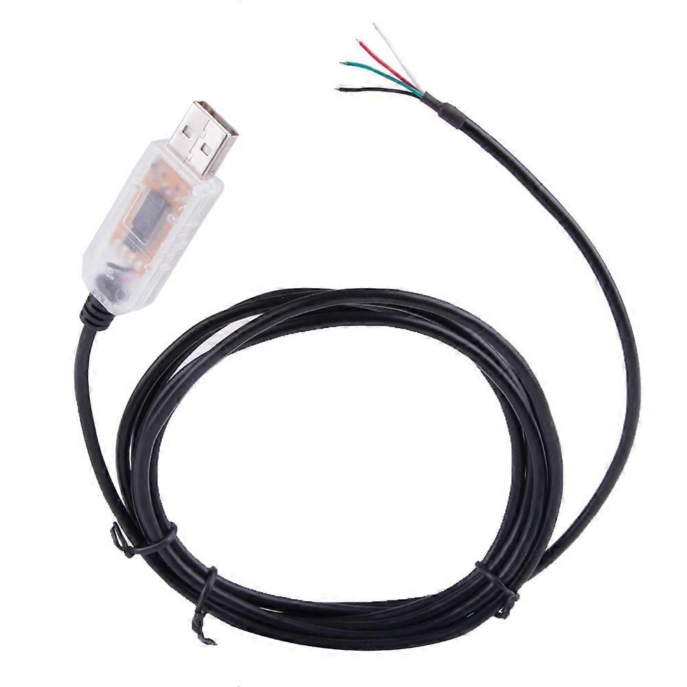USB to RS485 6-Core Peeling Wire End Converter Connector Wiring Pinout Cable Compatible USB-RS485-