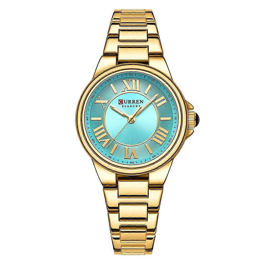Curren Waterproof Women's Watch Rose Shell Blue