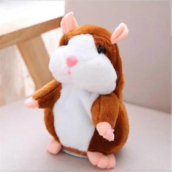 Learn To Repeat The Small Hamster Plush Toy Talking Hamster Doll Toy Record Children's Sducational Toys For Children's Gifts