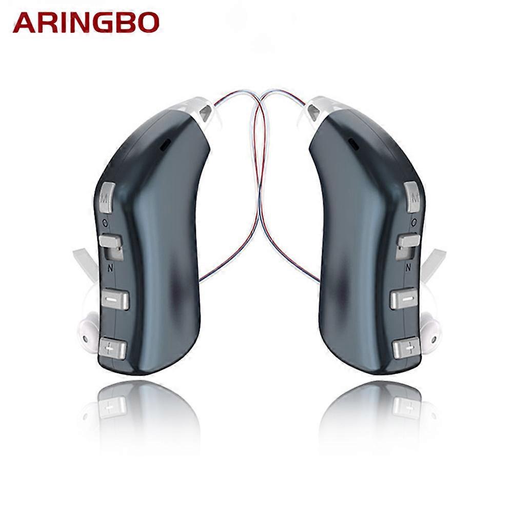 Best Mini USB Rechargeable Hearing Aid Digital BTE Hearing Aids Adjustable Tone Sound Amplifier Portable Deaf Elderly