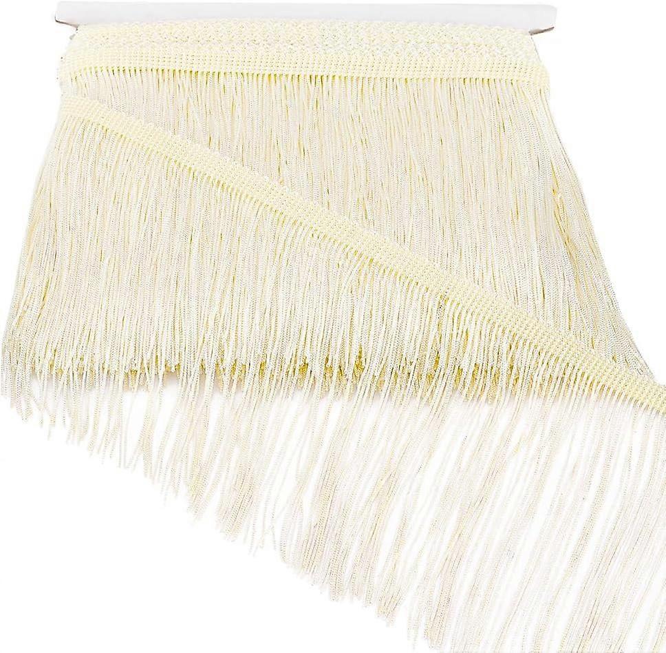 10 Yard Tassel Fringe Trim Fabric Trim 5.9 inch Tassel Trim Sewing Lace Trim Fringe Trim for Curtain Clothes Sofa Fringes Table Runner Home Lamp Shade