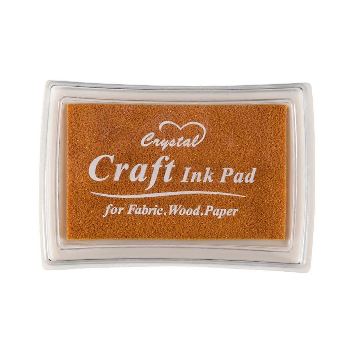 Rubber stamp ink pad stamp inkpad Ink Pad - Gold