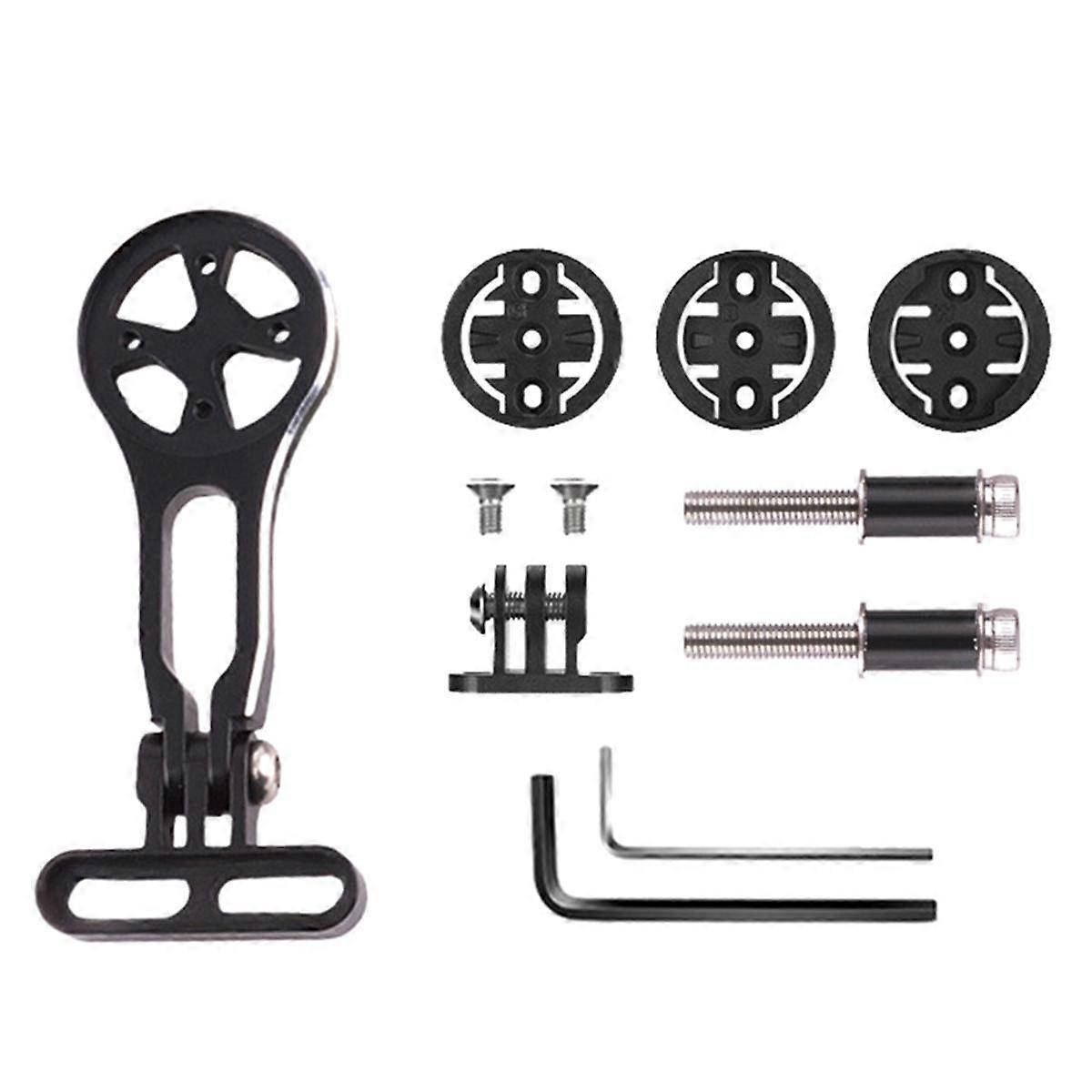 Adjustable Speedometer Extension Bracket Aluminum Alloy Bicycle Computer Holder for Replacement B