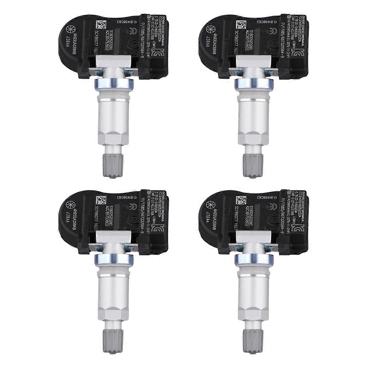 4Pcs Car TPMS Sensor 4H23-1A159-AB for Sport LR3 LR2 Tire Pressure Sensor Monitoring System