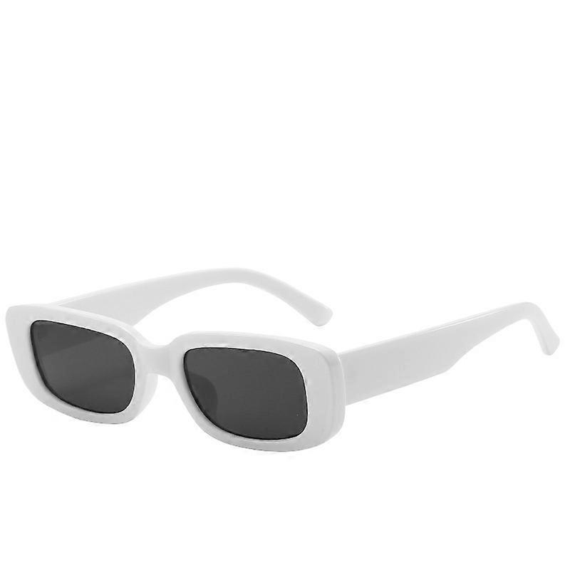 Gafas de sol para mujer Retro Rectangle Frame UV400 Protección