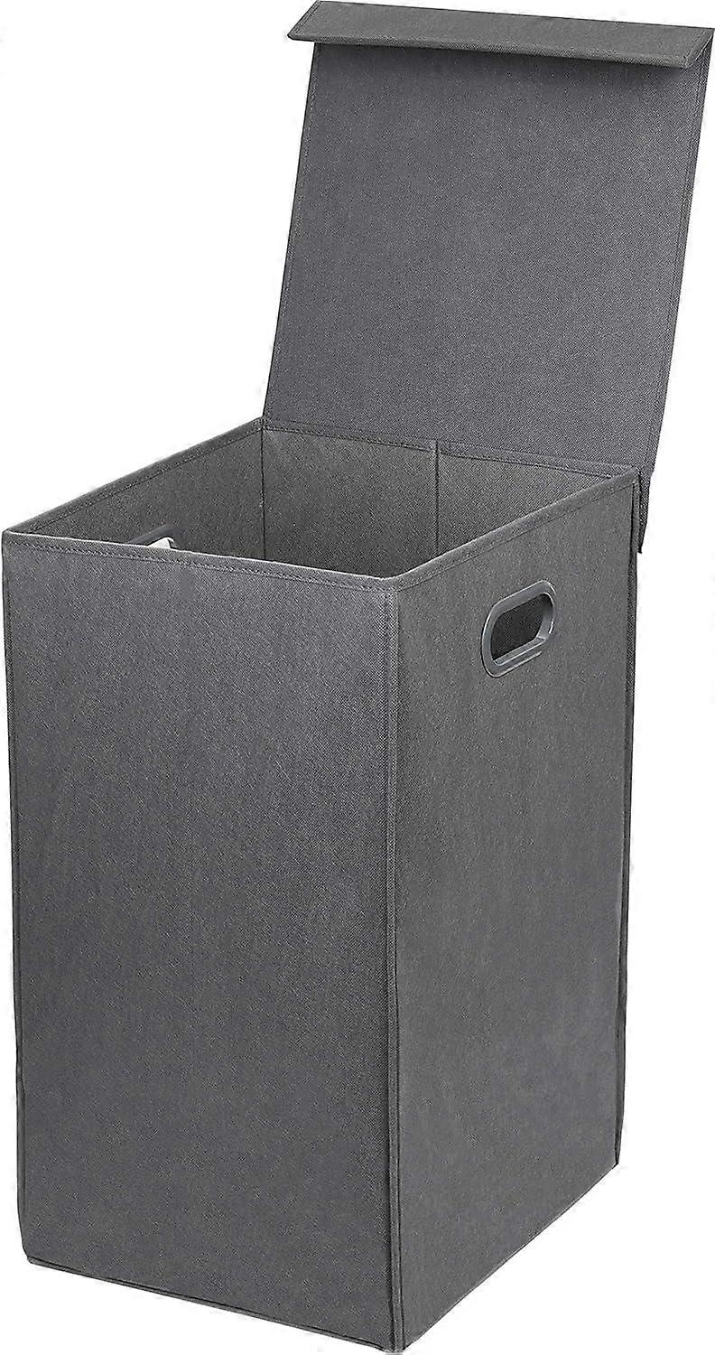 Foldable Laundry Hamper Basket with Lid