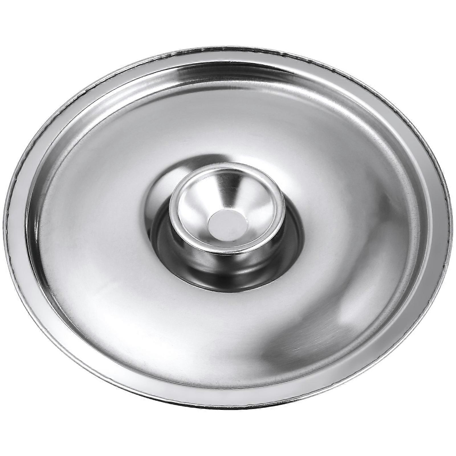 Edelstahl-Topfdeckel Kleiner Pfannendeckel Topfdeckel Gewürztopfdeckel Topfdeckel Kleiner Kochgeschirrdeckel