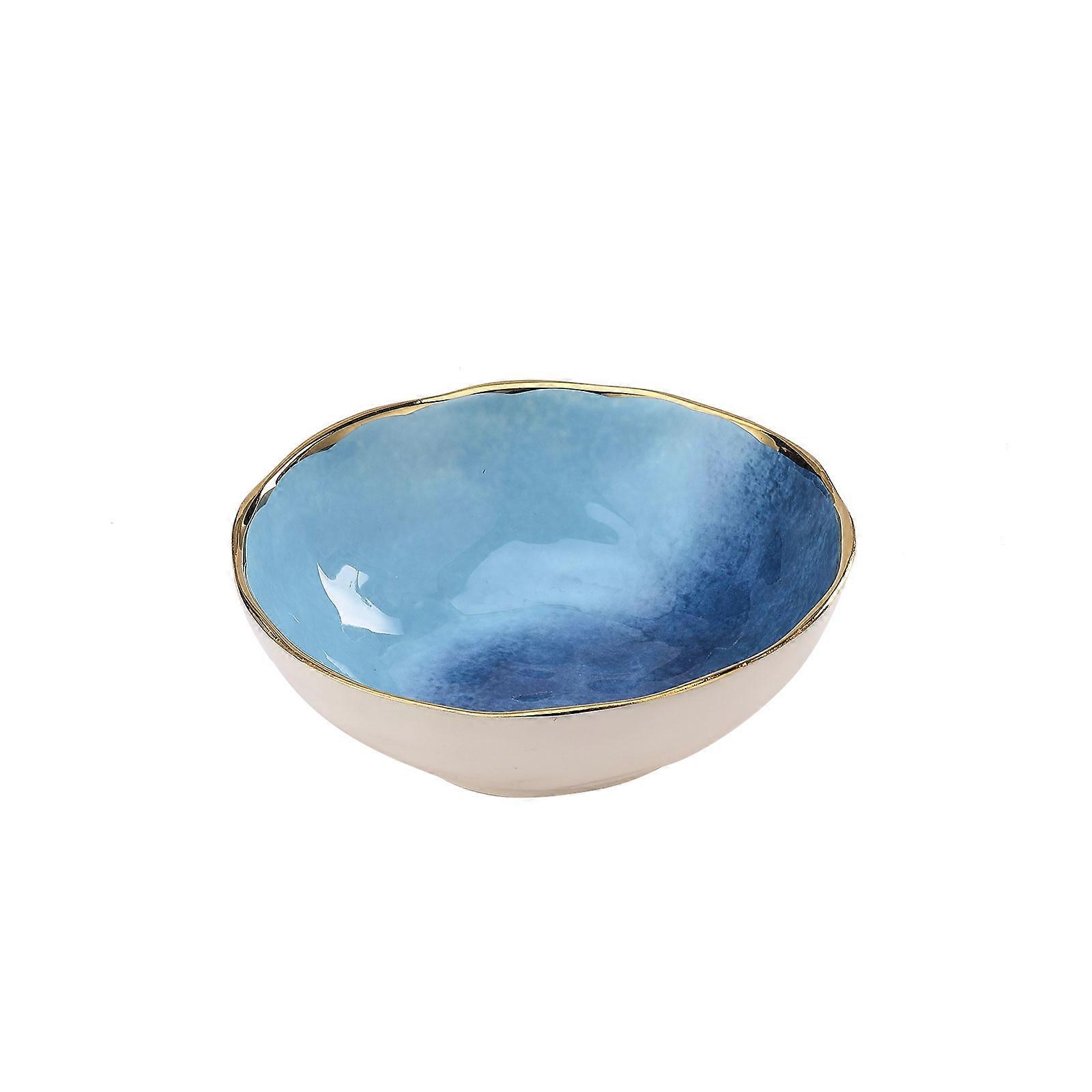 New Upgraded 12 pieces of Nordic Blue Star tableware