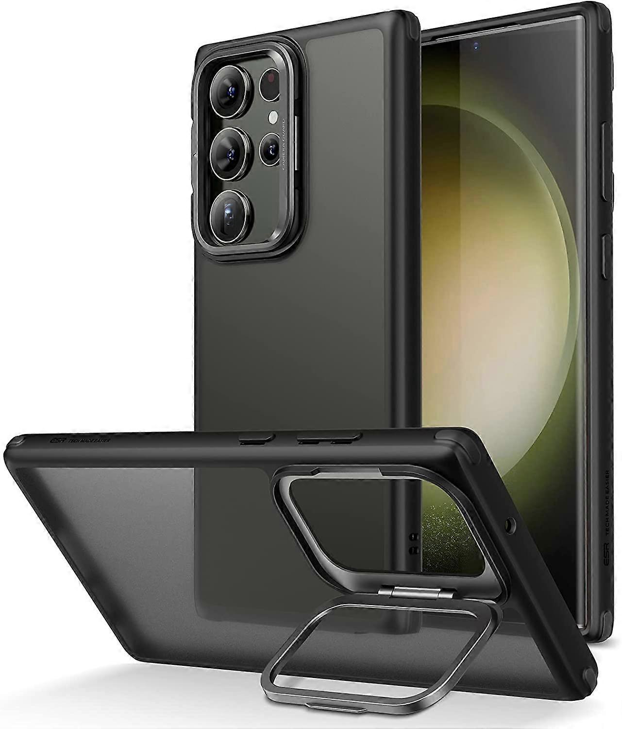 for Samsung Galaxy S23 Ultra Case, S23 Ultra Phone Case with Stand, Built-in Camera Ring Stand, Military-Grade Protection, Case for Samsung S23 Ultra,