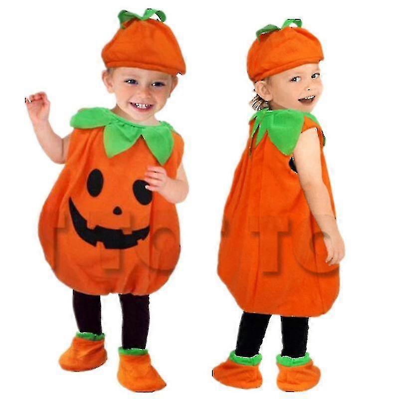 هالوين ازياء اليقطين زي طفل صغير Cute_y جودة عالية