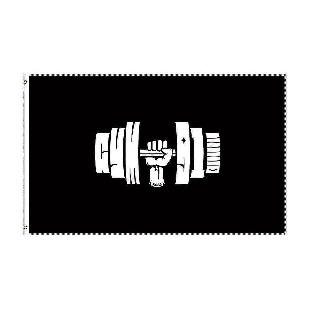 Born Pretty 3x5 Arnold Schwarzenegger Conquer Spor Salonu Bayrağı Polyester Baskılı Spor Afişi Dekor İçin
