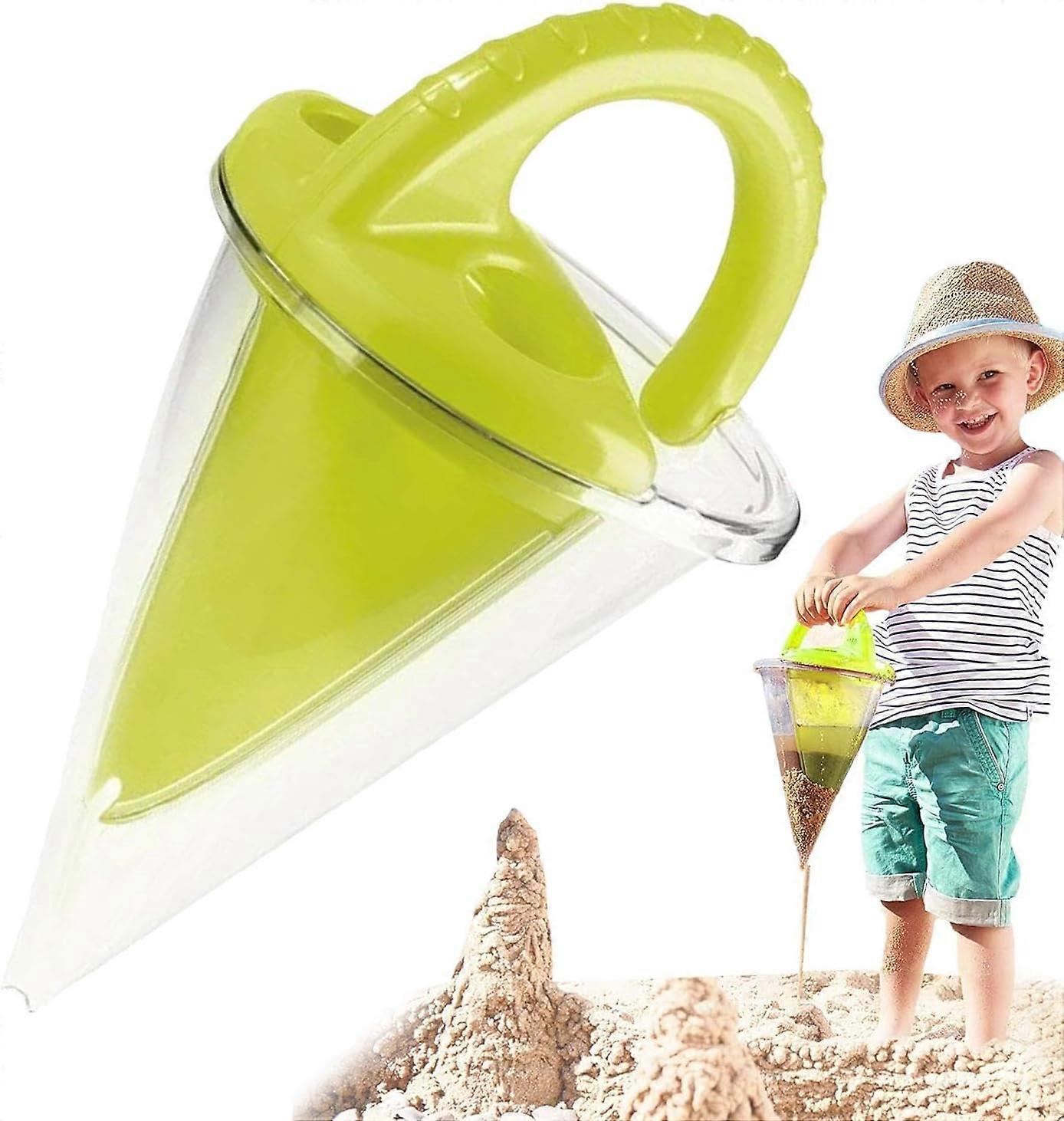 こぼれる漏斗砂、年長の子供のためのビーチのおもちゃ、壮大な作品のための究極の砂と水の混合玩具