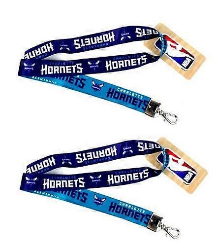 Charlotte Hornets NBA Ombre Lanyard 2er Pack
