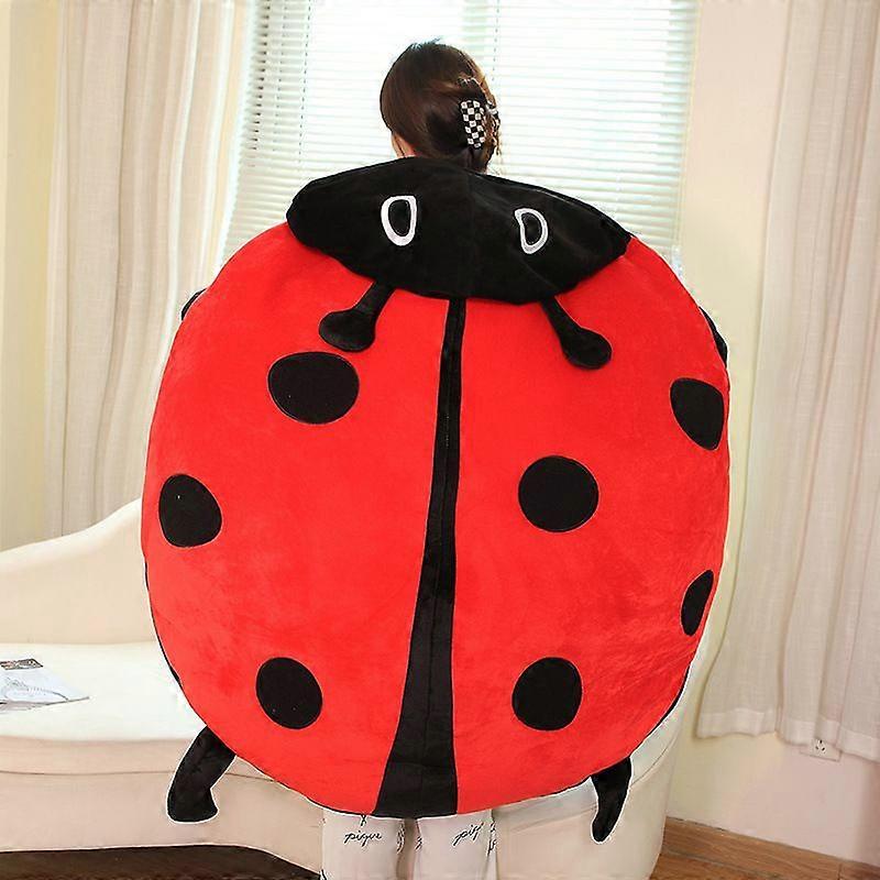 Wearable Ladybug Pillow (100 cm) - Removable Giant Plush Bug Doll