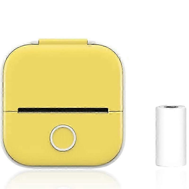 Mini Pocket Printer, Portable Instantly Sticker Printer, Premium Printer Sticker Maker Pocket Therm