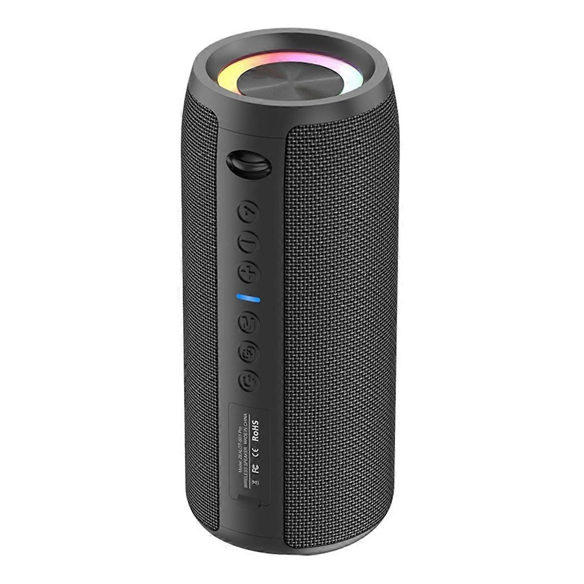 S51 Pro Bluetoothスピーカー40W屋外スピーカー、まばゆいばかりのカラーライト防水ロングバッテリーL