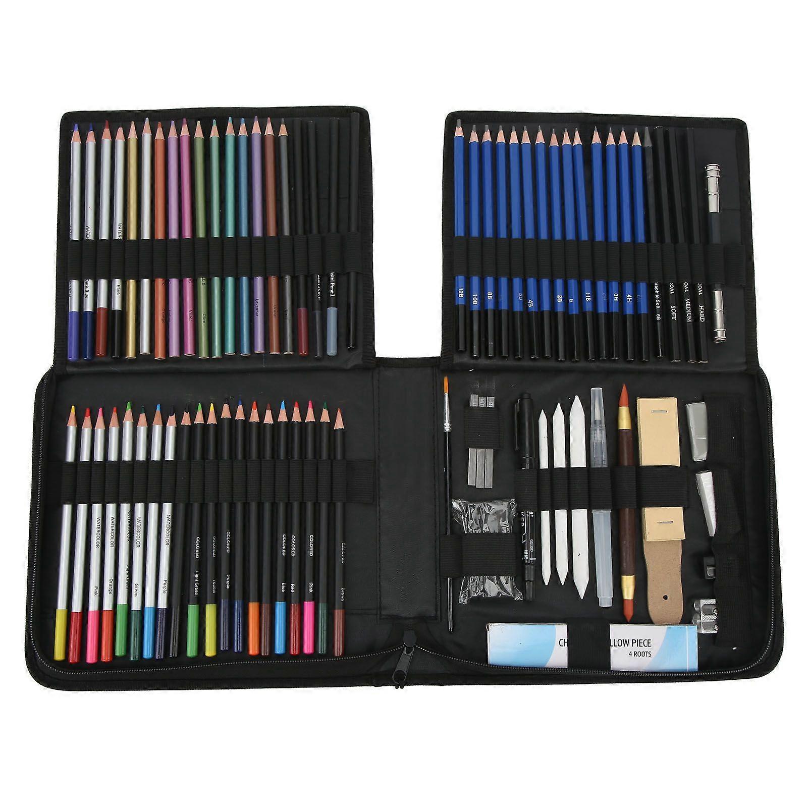 Sketch Pencil Drawing Set with Sketching Tool Professional Painting Art Supplies