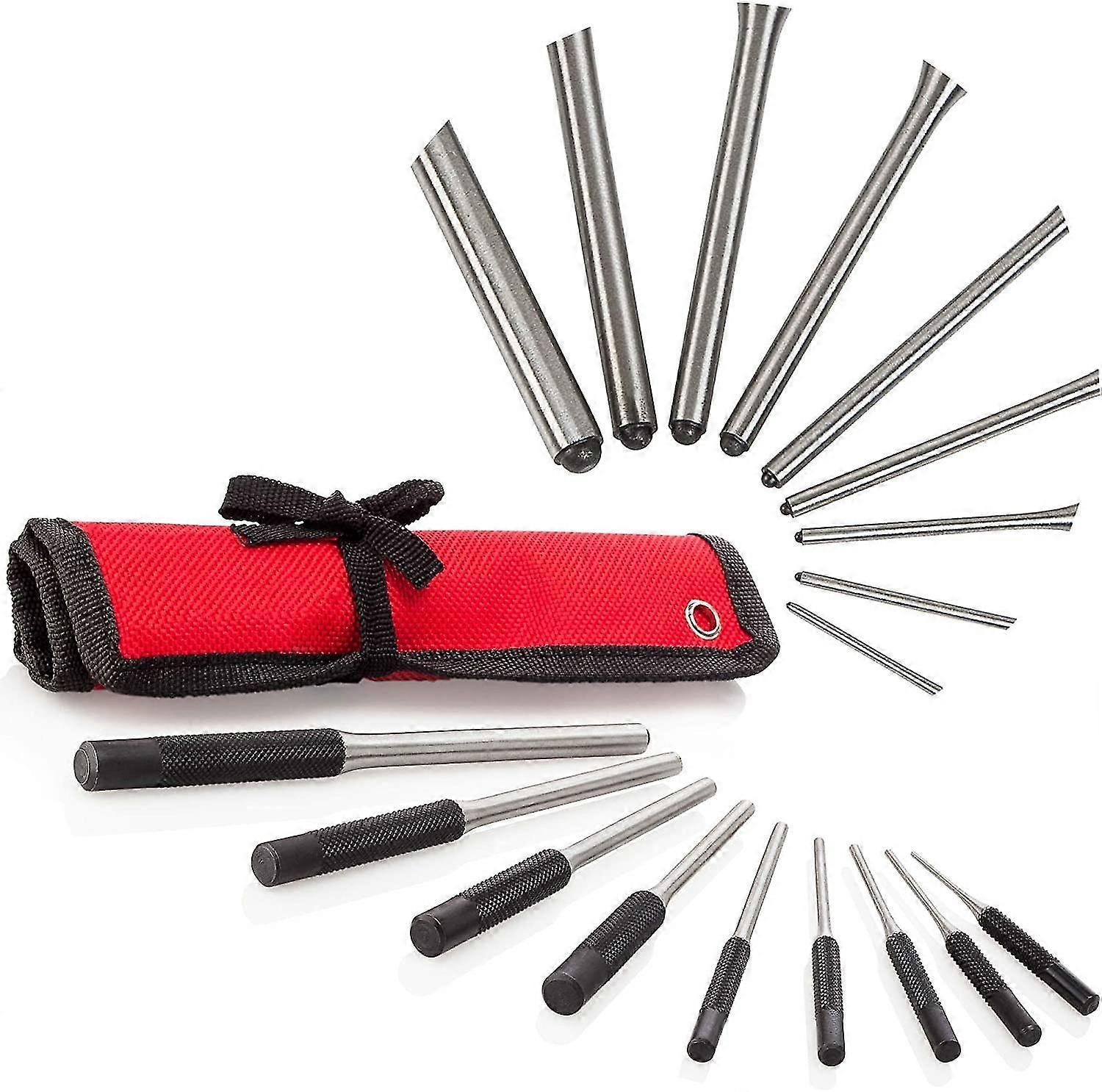 Roll Pin Punch Set 9 Pieces Roll Pin Starter Punch Set Gunsmith Punch Set,4650