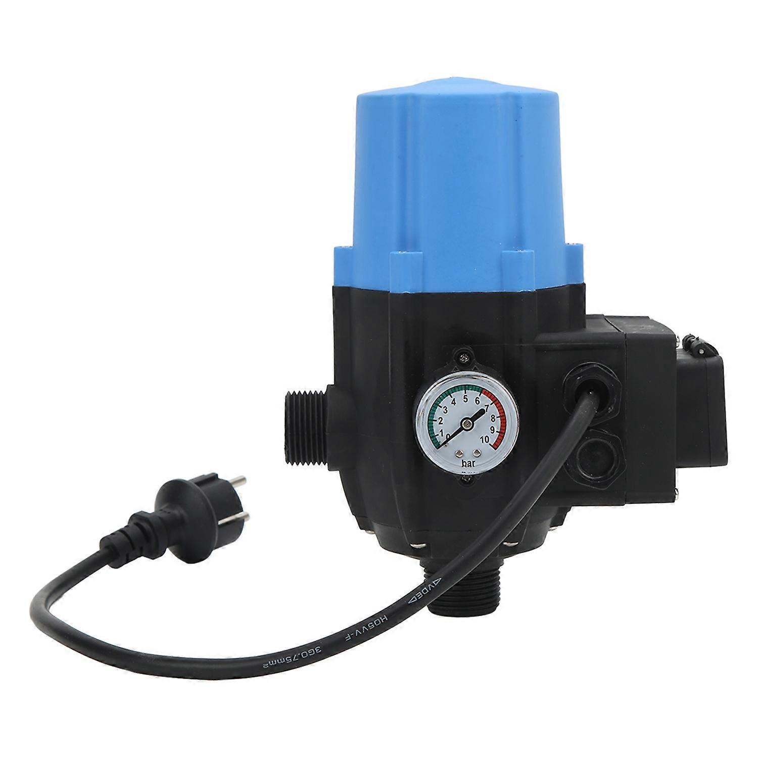 Water Pump Pressure Controller Waterproof Adjustment Intelligent Control Pump Pressure Switch EU Plu