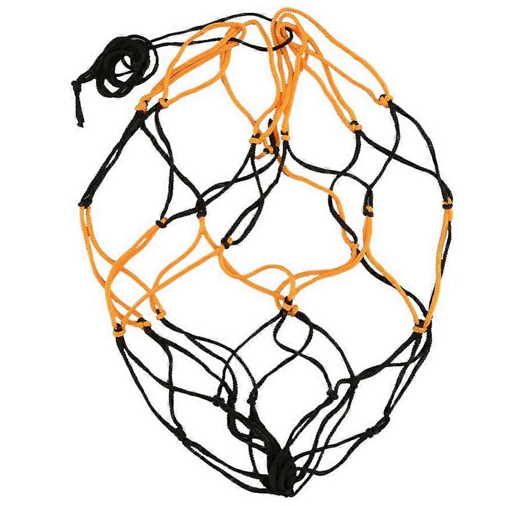 Nylon Net Bag Ball Carry Mesh Volleyball Football Soccer Carrying Drawstrings Storage Pouch