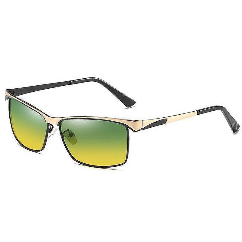 New Fashion Day Night Polarized Sunglasses Reverse High Beam Driving Glasses Men's Party Glasses Anti-fingerprint Scratch Resistance Lens Glasses