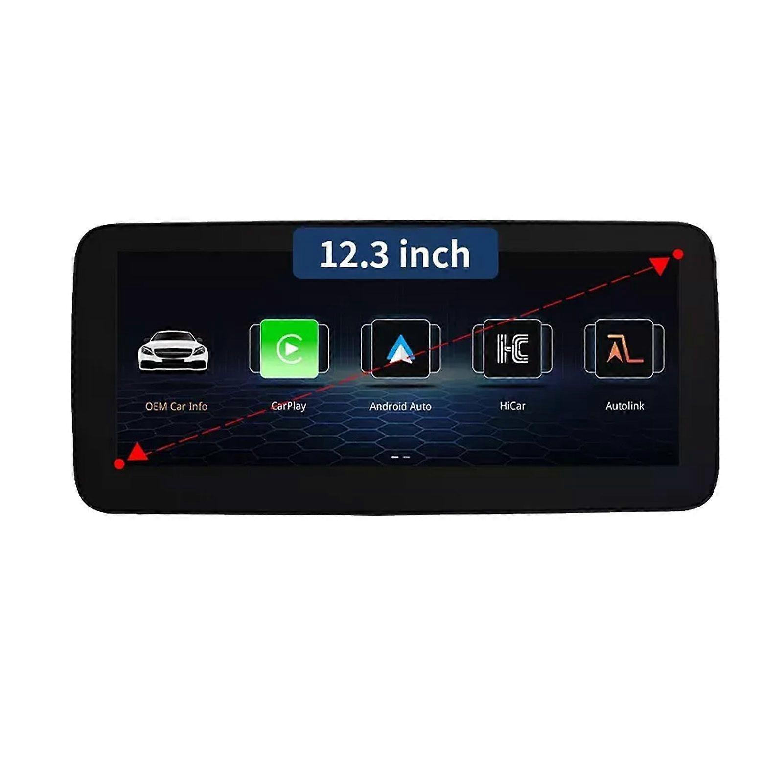 Schermo touch screen wireless Carplay da 12,3'' Android Auto per Mercedes Classe E W212 09-16 22
