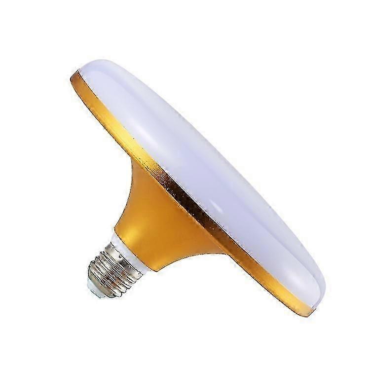 LED bulb E27 E27 UFO 20W high power flat panel light suitable for factories and garages, (size: warm