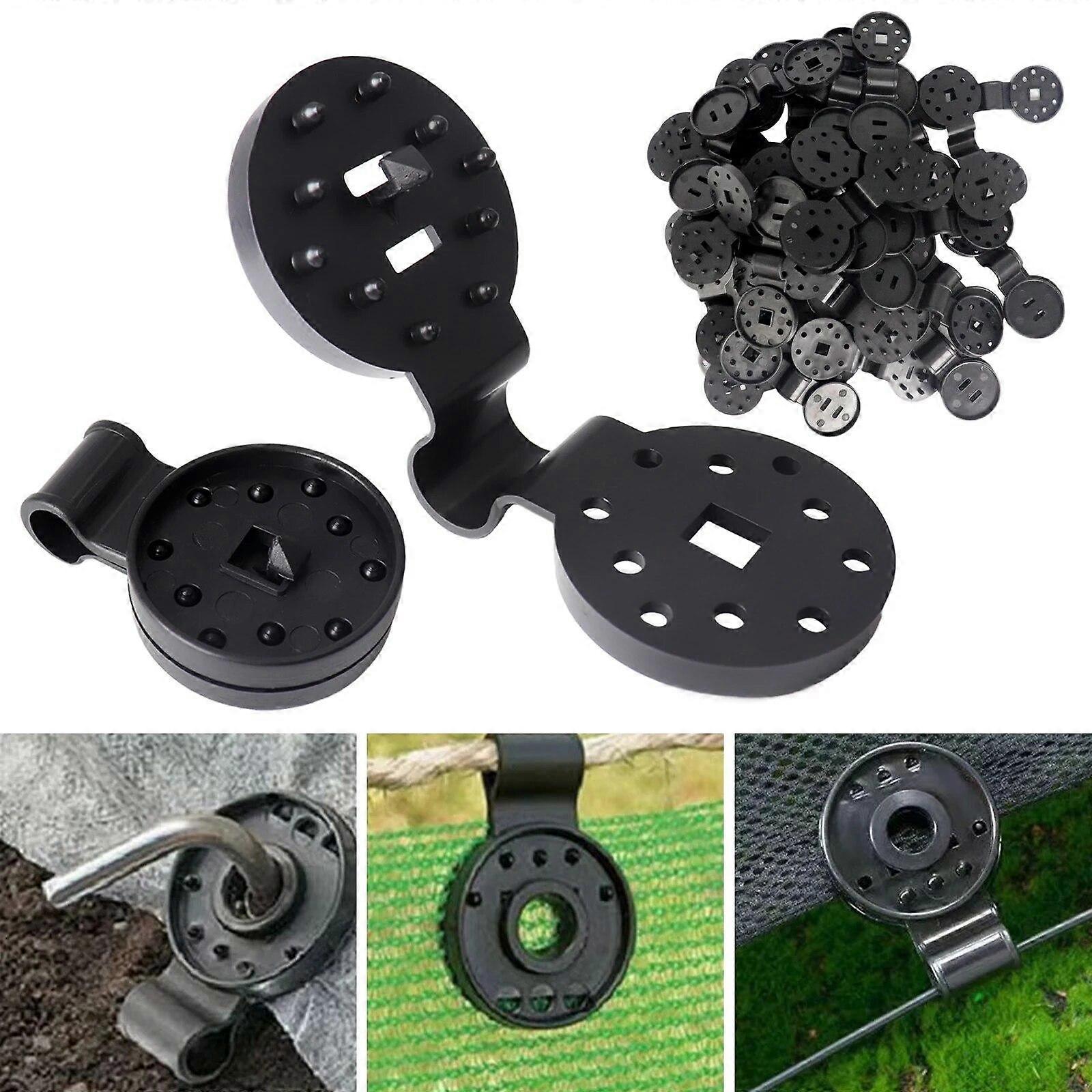 Sun Shade Net Clip Sunshade Net Fixing Clip Greenhouse Shade Cloth Fabric Fix Clamp Plastic Grommet Fence Netting Hook Tent Clip