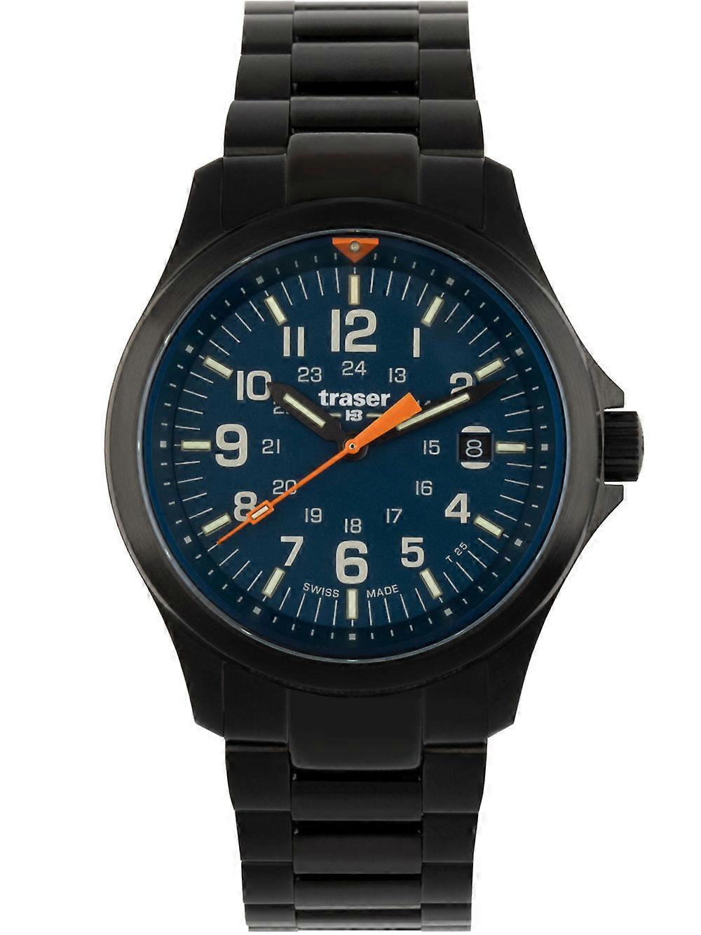Traser H3 111070 Men's Watch P67 Officer Pro Blue 42mm 10ATM